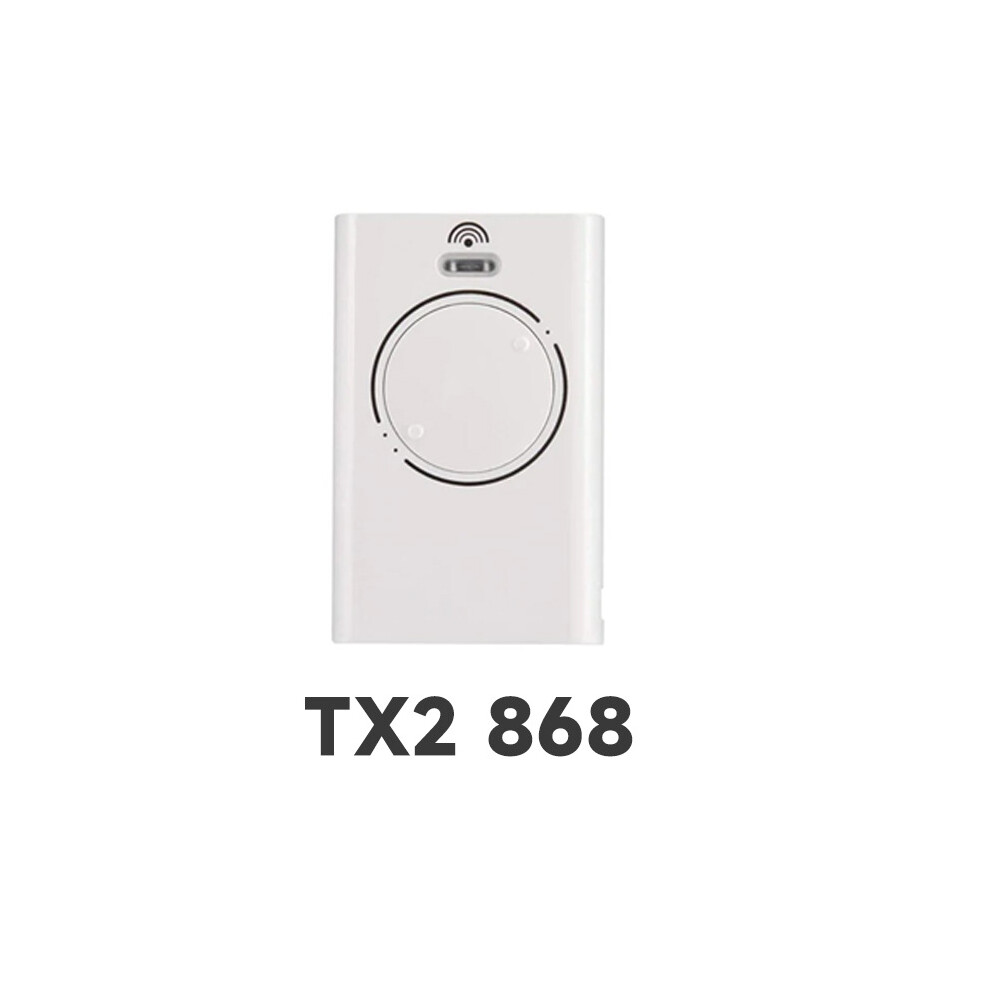 (White 2-Button 868Mhz) 868 Xt2 Xt4 Slh Lr 433Mhz Rolling Code Garage Door Remote Transmitter 3592637367108