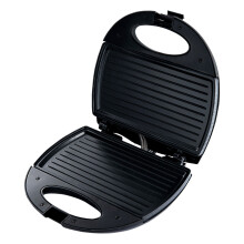 (Bar, European Standard) Stainless Steel Triangle Sandwich Maker, Double-Sided Heating, Home BBQ Multifunctional