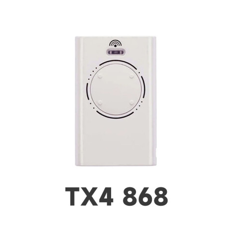 (White 4-button 868MHZ) 868 XT2 XT4 SLH LR 433MHZ Rolling Code Garage Door Remote Transmitter