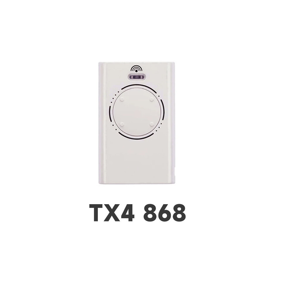 (White 4-Button 868Mhz) 868 Xt2 Xt4 Slh Lr 433Mhz Rolling Code Garage Door Remote Transmitter 3592637367122