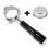 (D) Coffee Machine Bottomless Handle Plufo Series 54 Three-Ear 1