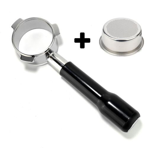 (D) Coffee Machine Bottomless Handle Plufo Series 54 Three-Ear