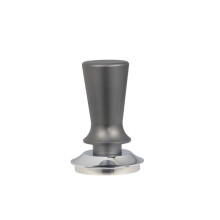 (Silver Gray, 53mm) Kaffenivå Konstant Stampare Rostfritt Stål Justerbart Tryck Universal Passar 51/53mm