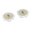 (Two-pack) Faucet Handle Decorative Cover Delta/LDR/Delex/Peerless Two Clear Handles 1