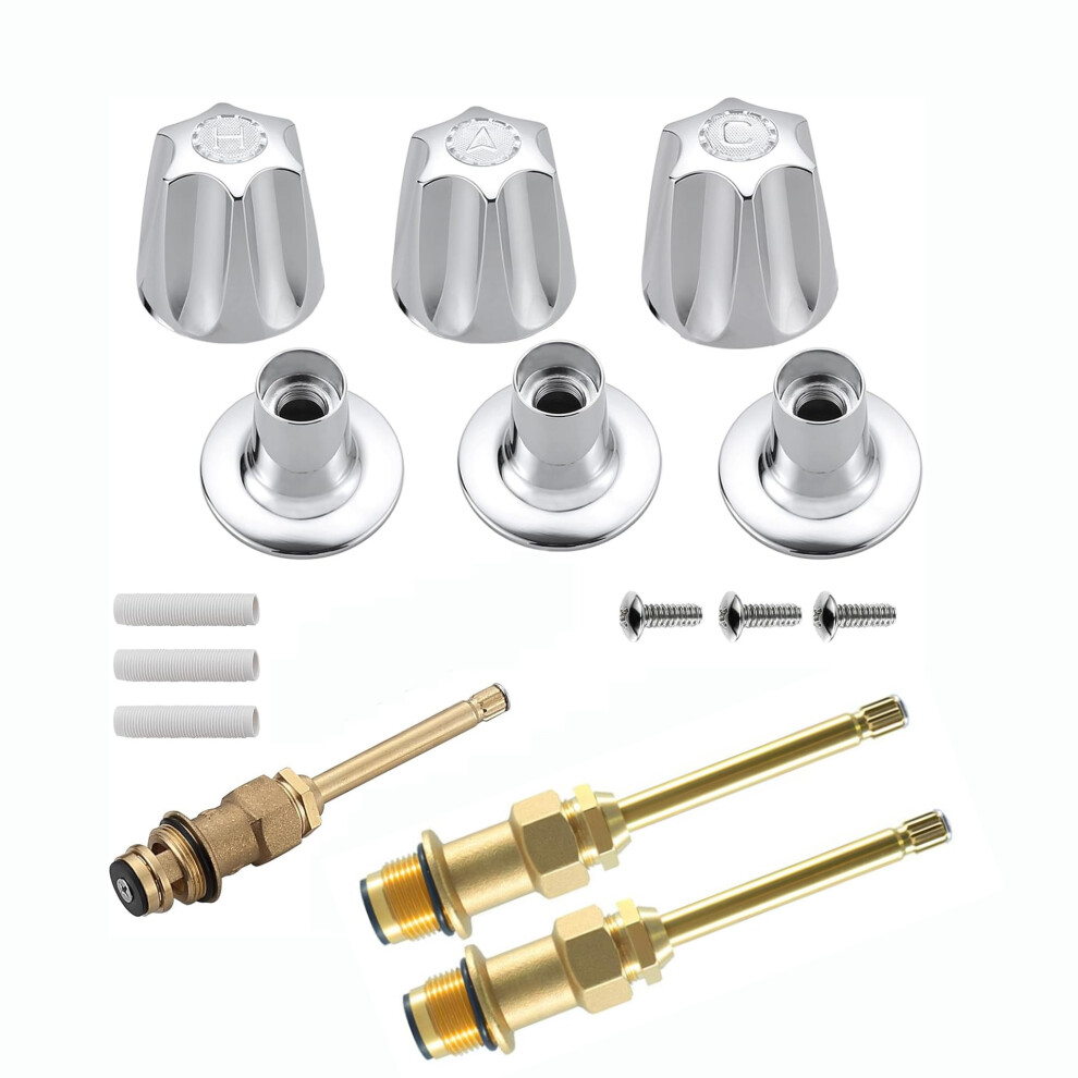 (Plating Set) Price Pfister Verve Faucets 12H-2H, 12H-2C, 12H-18 Set 7357467395846