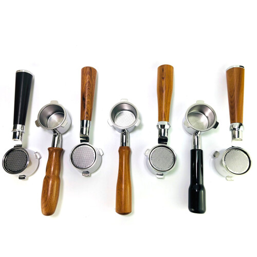 (B) Coffee Machine Bottomless Handle Plufo Series 54 Three-Ear