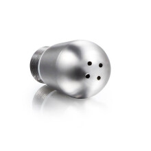 (4-hole for Baishengtutu) Ugello vapore per macchine da caffè, ugello universale per montalatte, testina vapore in acciaio inox