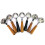(C) Coffee Machine Bottomless Handle Plufo Series 54 Three-Ear 1