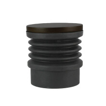 (Grinder cleaner wooden lid) Italiensk kaffekvernrens: lite bønnebeholder, restpulver og universalpresse for slipeskiver