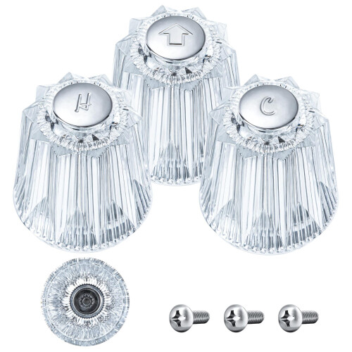 (Two-pack) Pfister Contessa och Windsor badkars-/duschhandtag 1