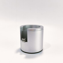 (Silver) Fäste för kaffestamperbas 51/53/58 mm aluminiumlegering, universalsats för stamp- och pulverdispenserbas