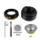 (Gold) Reusable Stainless Steel Coffee Capsule, Large Capacity Refillable Filter Cup 1