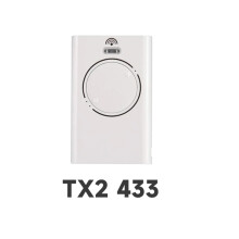 (White 2-button 433MHZ) 433 MHz fjernkontroll for garasjeport med rullende kode 868 XT2 XT4 SLH LR