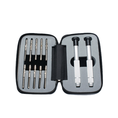 Brillenreparatur-Werkzeugset Silver