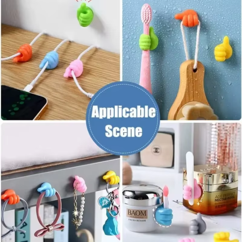 10 Creative Thumbs-Up Cable Organizer Holders