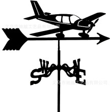 (A36) Metal Weather Vane Wind Indicator Weathercock Garden Shed House Decoration