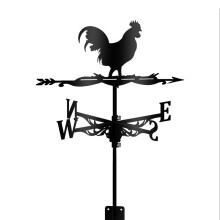 (B4) Protective Weather Vane/Rust-Resistant Coating/Elegant Little Cat Design/Perfect for Rooftops, Gazebos, Homes, Fence Posts, Greenhouses, Barns