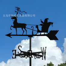 (C53) Rust-Proof Fighter Jet Wind Vane - Perfect For Roof Gardens, Sheds, Residences & Greenhouses | Outdoor Decorative Art Craft For Yards