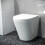 NES Home Nes Home D Shape Rimless Short Projection BTW Pan with Soft Close Seat 1