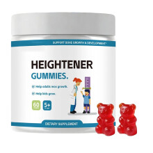 New Heightener Gummies - Natural Height Growth Supplement for Kids, Teens