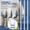 (White) 100, 200, 200A, 400A, 218 Toilet Tank Refill Clamp & Pipe for Multiple Models 4