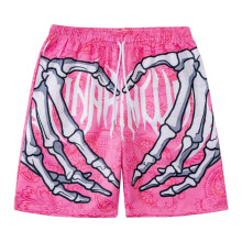 Fashion Beach Shorts Elastic Waist Quick Dry Shorts 3D-M KP
