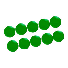 Acrylic Round Cue Tip Protector with Exact Dimension for-Green