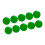 Acrylic Round Cue Tip Protector with Exact Dimension for-Green 1