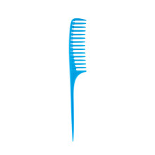 Plastic haarkam voor gebruik in de salon met puntige-Donkerblauw