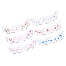 6Pcs Realistic Freckle Face Stickers Flash Glitters Starry-5