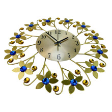 Quiet Metal Wall Clock with Modern Design for Quiet Bedroom and