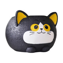 Cute Black Cats Shape Resin Planter Pot For Succulents And