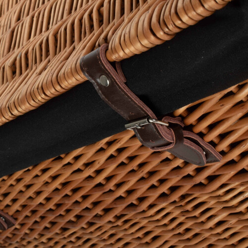 (Garden Rose) 60cm Double Steamed Wicker Storage Basket 2