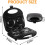 (Black, US Standard) Donut Maker, Large Donut Machine, Breakfast Maker, Viral Mini Cake Round Pancake Maker 4