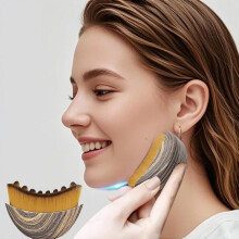Brosse visage contour lymphatique\nConception ergonomique_M