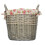 Craft Wicker Basket With Garden Rose Lining 4