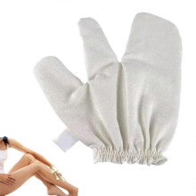 Serviette de bain unisexe 100 % soie, gants de gommage pour le bain, serviette visage nourrissante, une pièce_M