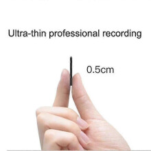 Enregistreur numérique professionnel ultra-mince, mini dictaphone portable à activation vocale, enregistrement HD avec réduction du bru