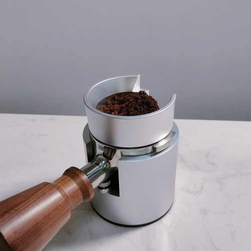 (Silver) Anello antipolvere Eureka per macinacaffè, 58 mm, per espresso 2