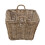 Grey Kubu Rattan Rectangular Storage Basket Large 4
