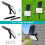 54LED Solar Light Solar Wall Lights pathway lighting Waterproof Outdoor Décor White 5