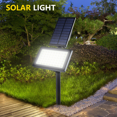 54LED Solar Light Solar Wall Lights pathway lighting Waterproof Outdoor Décor White