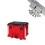 Heavy Duty Rail Brackets Holders Support Clamps with 8mm-Silver 5
