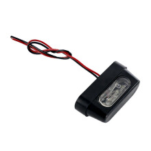 12V Universele Motorfiets Achterrem Achterlicht Kentekenplaatverlichting Waterdichte LED-lamp_M