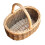 Mini Green Hollander Wicker Shopping Basket 1