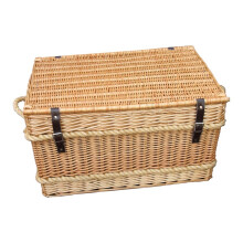 Rope Handled Trunk 66cm Empty Picnic Basket