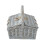 Provence Mini Farmhouse Empty Picnic Basket 1