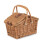Light Steamed Swing Handle Hamper Picnic Basket 1