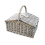 Provence Medium Farmhouse Empty Picnic Basket 1