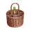 Small Deluxe Wicker Single Bottle Drinks Basket 1